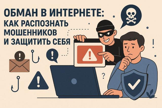 Обман в интернете: как распознать мошенников и защитить себя